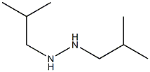 Hydrazine,1,2-bis(2-methylpropyl)- Structural