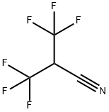 Propanenitrile, 3,3,3-trifluoro-2-(trifluoromethyl)- Structural