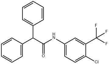 N-[4-Chloro-3-(trifluoromethyl)phenyl]-2,2-diphenylacetamide, 95% Structural