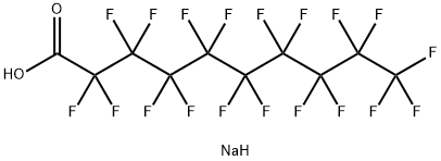 Decanoic acid, nonadecafluoro-, sodium salt Structural