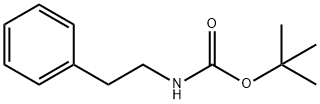 tert-butyl phenethylcarbamate Structural