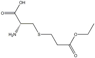 L-Cysteine, S-(3-ethoxy-3-oxopropyl)- Structural