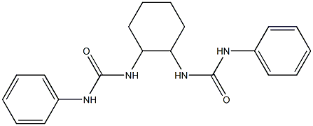 N,N''-1,2-cyclohexanediylbis(N'-phenylurea) Structural