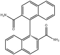 R-[1,1'-Binaphthalene]-2,2'-dicarboxamide Structural