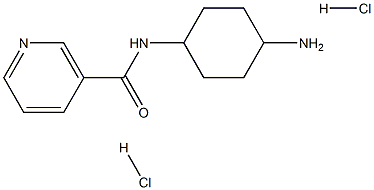 N-[(1R*,4R*)-4-Aminocyclohexyl]nicotinamide dihydrochloride Structural
