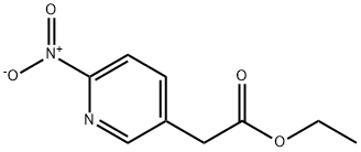 Ethyl 2-(6-nitropyridin-3-yl)acetate Structural