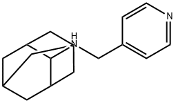 N-(pyridin-4-ylmethyl)tricyclo[3.3.1.1~3,7~]decan-2-amine Structural