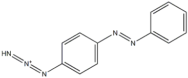imino-(4-phenyldiazenylphenyl)imino-azanium Structural