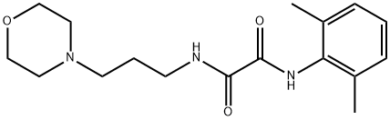 N-(2,6-dimethylphenyl)-N'-[3-(morpholin-4-yl)propyl]ethanediamide Structural