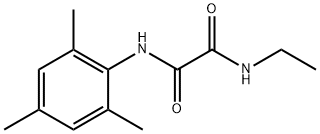 N-ethyl-N'-(2,4,6-trimethylphenyl)ethanediamide Structural