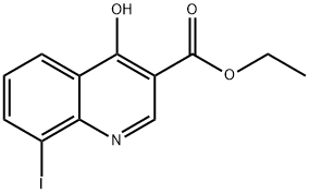 3-Quinolinecarboxylic acid, 4-hydroxy-8-iodo-,ethyl ester