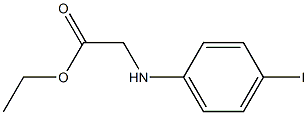 RS-4-Iodophenylglycine ethyl ester Structural