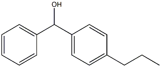 PHENYL(4-PROPYLPHENYL)METHANOL Structural