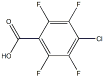 Benzoic acid, 4-chloro-2,3,5,6-tetrafluoro- Structural