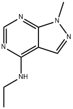 N-ethyl-1-methylpyrazolo[3,4-d]pyrimidin-4-amine Structural
