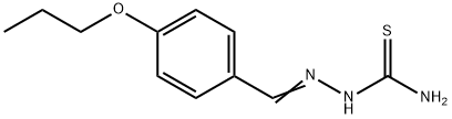 Hydrazinecarbothioamide,2-[(4-propoxyphenyl)methylene]- Structural