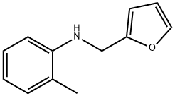 Furan-2-ylmethyl-o-tolyl-amine Structural