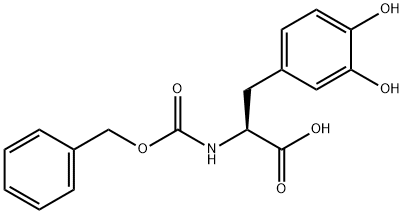 DL-3-hydroxy-N-[(phenylmethoxy)carbonyl]- Tyrosine Structural