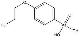 Arsonic acid,[4-(2-hydroxyethoxy)phenyl]- (9CI) Structural