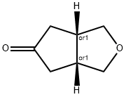 tetrahydro-1H-cyclopenta[c]furan-5(3H)-one Structural