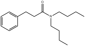 Benzenepropanamide, N,N-dibutyl- Structural