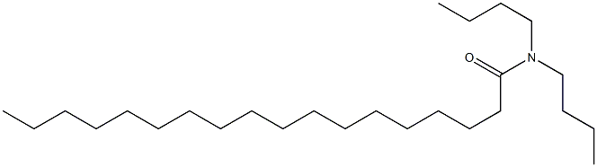 Octadecanamide, N,N-dibutyl- Structural