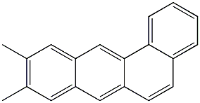 Benz(a)anthracene, 9,10-dimethyl- Structural