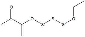 Trisulfide, acetyl ethoxy Structural