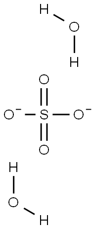 Sulfate dihydrate  Structural