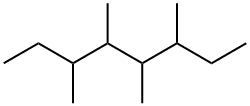 Octane, 3,4,5,6-tetramethyl- Structural
