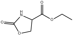 RS-2-Oxo-4-oxazolidinecarboxylic acid ethyl ester Structural