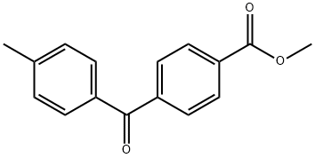 Benzoic acid,4-(4-methylbenzoyl)-, methyl ester Structural