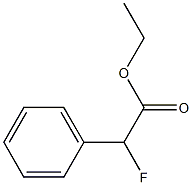 Benzeneacetic acid, a-fluoro-, ethyl ester Structural