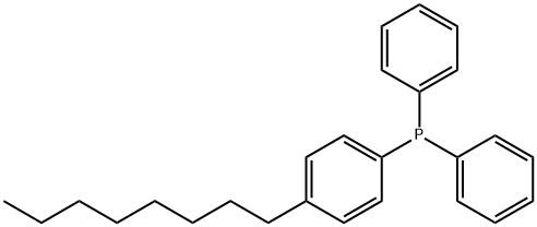 Phosphine, (4-octylphenyl)diphenyl- Structural