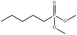 Phosphonic acid, pentyl-, dimethyl ester Structural