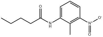 N-(2-methyl-3-nitrophenyl)pentanamide Structural