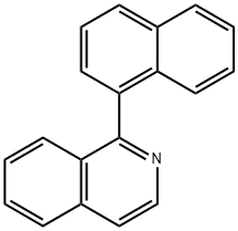 Isoquinoline, 1-(1-naphthalenyl)- Structural