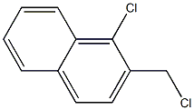 Naphthalene, 1-chloro-2-(chloromethyl)- Structural