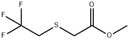 Acetic acid, [(2,2,2-trifluoroethyl)thio]-, methyl ester Structural