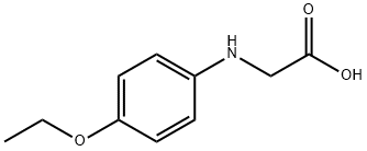 Glycine, N-(4-ethoxyphenyl)- Structural