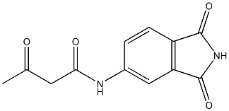 Butanamide, N-(2,3-dihydro-1,3-dioxo-1H-isoindol-5-yl)-3-oxo- Structural