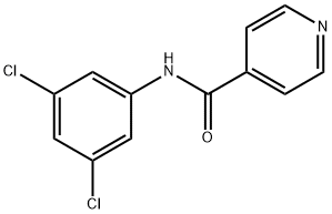 N-(3,5-dichlorophenyl)isonicotinamide Structural