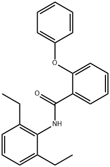 N-(2,6-diethylphenyl)-2-phenoxybenzamide Structural