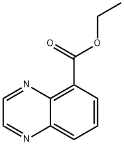 ETHYL QUINOXALINE-5-CARBOXYLATE Structural