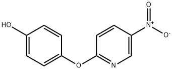 Phenol, 4-[(5-nitro-2-pyridinyl)oxy]- Structural