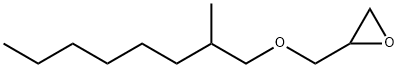 Oxirane, [[(2-methyloctyl)oxy]methyl]- Structural