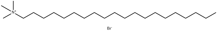 icosyl-trimethyl-azanium bromide Structural