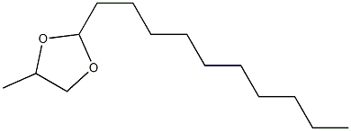 UNDECANAL PROPYLENEGLYCOL ACETAL Structural