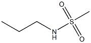 N-propylmethanesulfonamide Structural