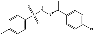 N'-(1-(4-bromophenyl)ethylidene)-4-methylbenzenesulfonohydrazide Structural